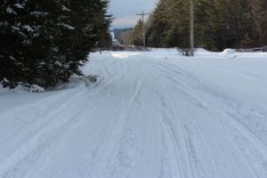 snowmobile trail