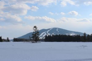 heading back to camp