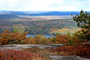 Moose Pond from ridge