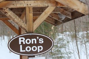 Ron's Loop kiosk, Jan 2015