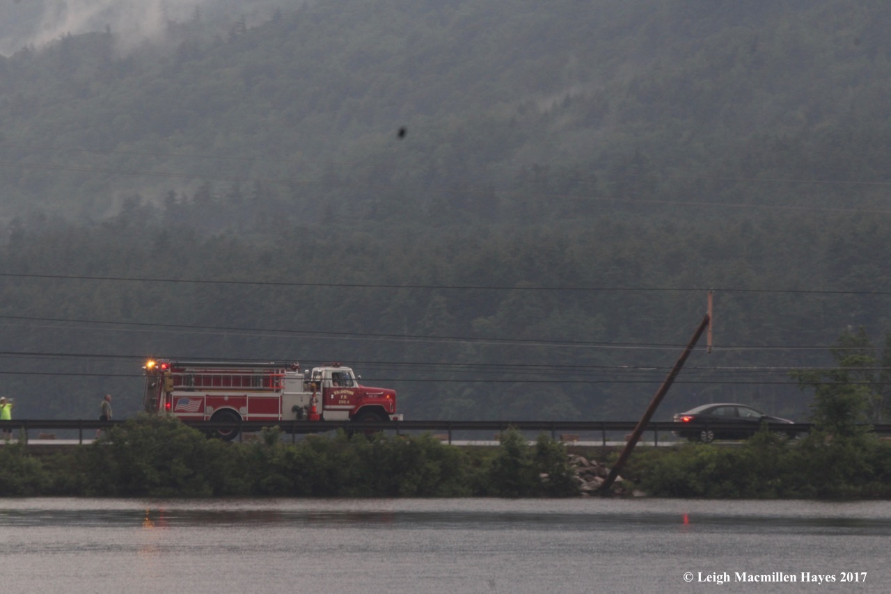 d-firetruck on causeway