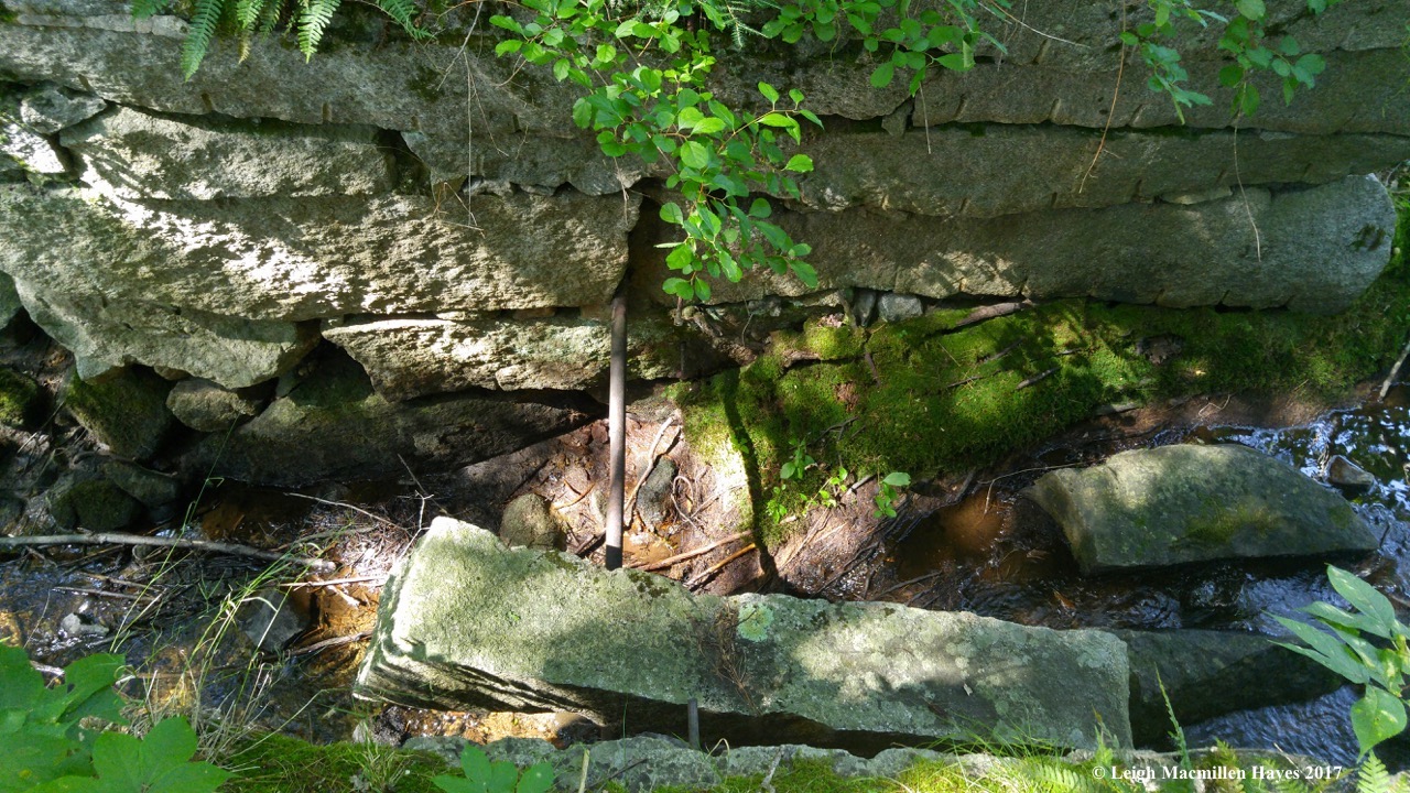 h1-mill site, looking down