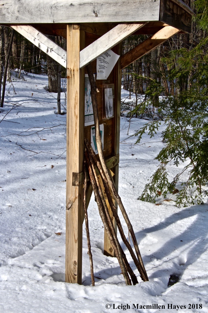 b2-poles at kiosk