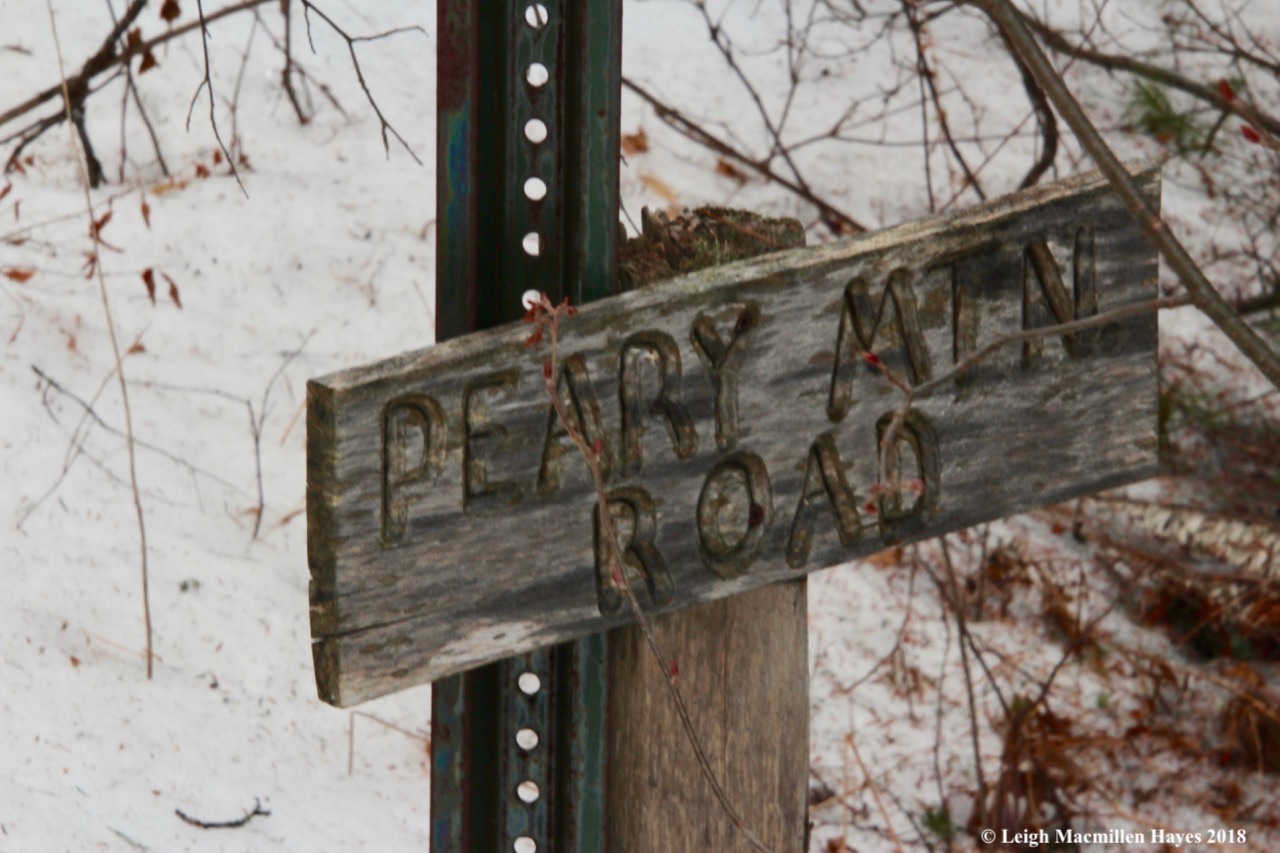 p1-Peary Mtn Road sign