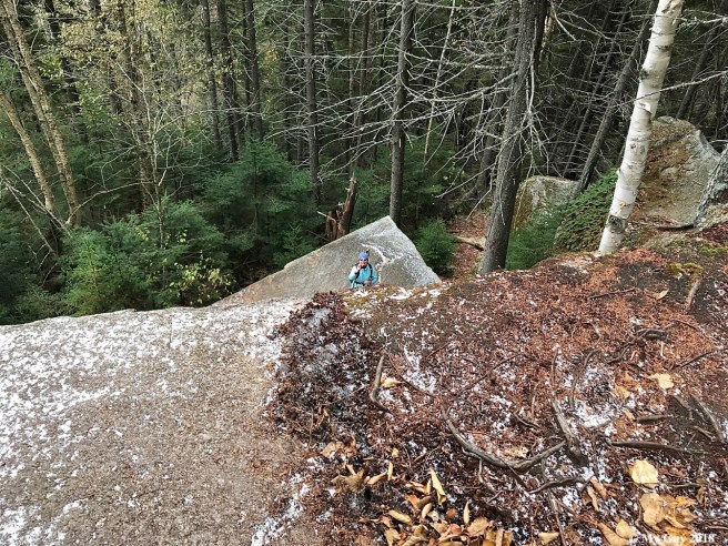 23-looking down at me from Piazza Rock