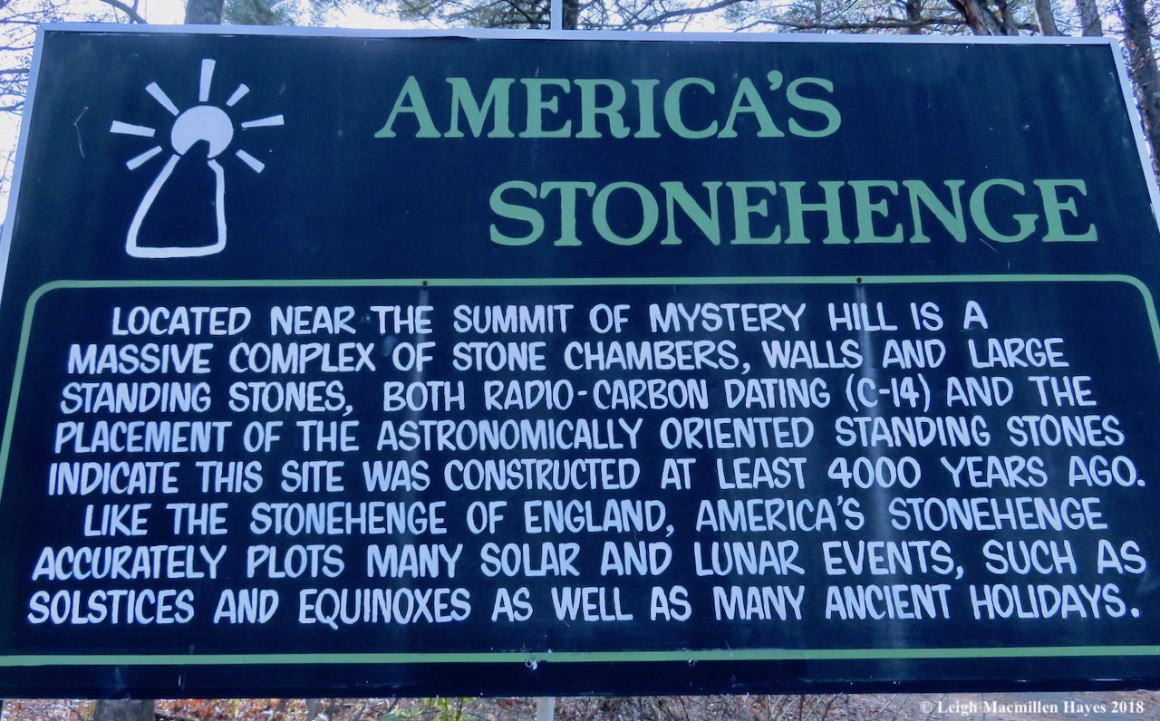 0-America's Stonehenge sign