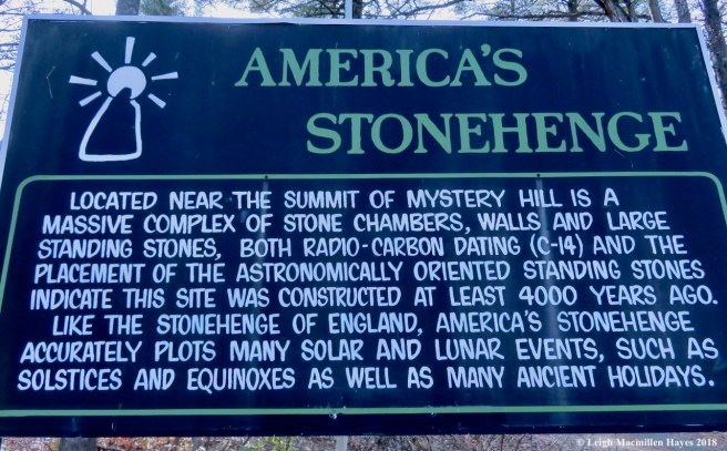 0-America's Stonehenge sign